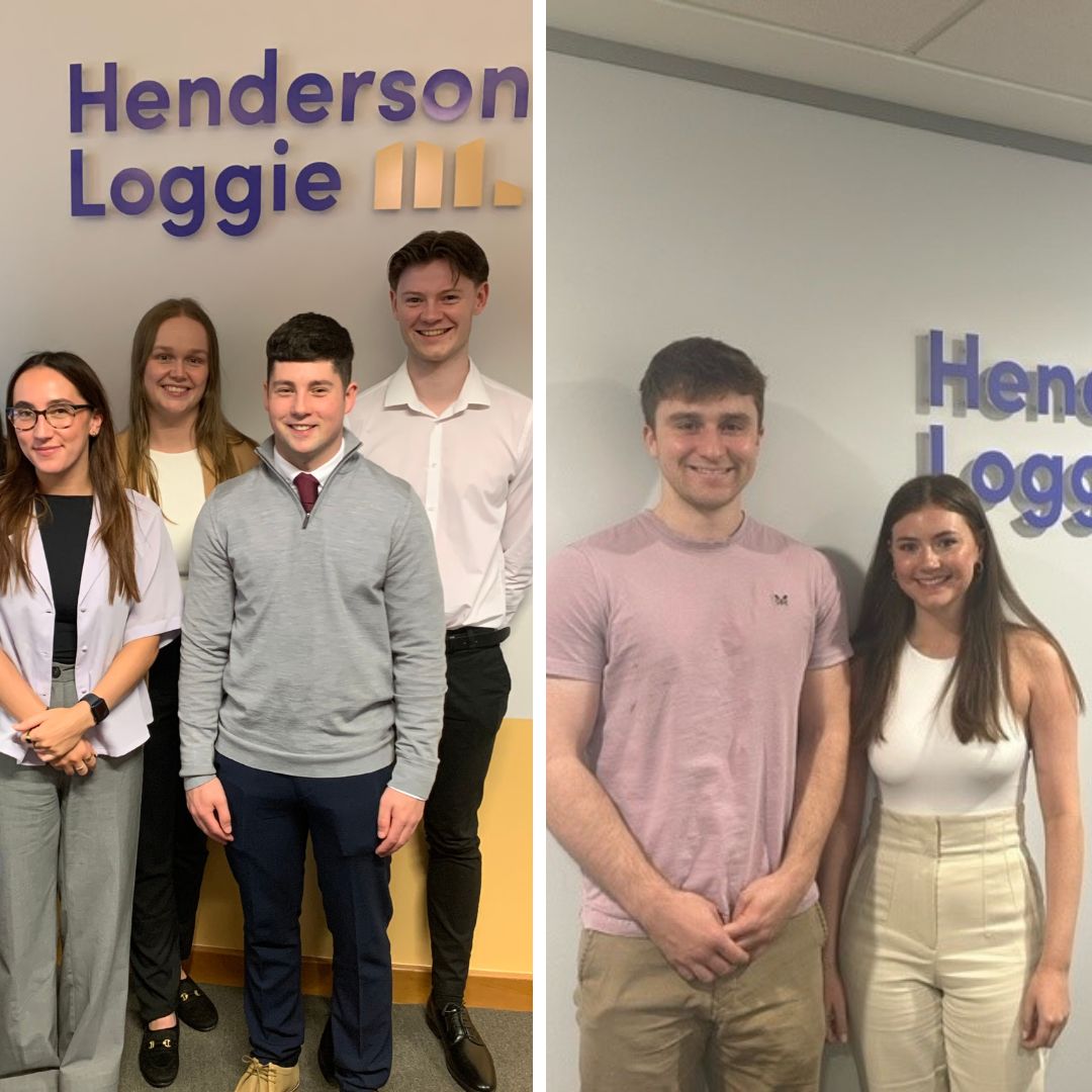 Henderson Loggie six interns to Dundee and Edinburgh offices